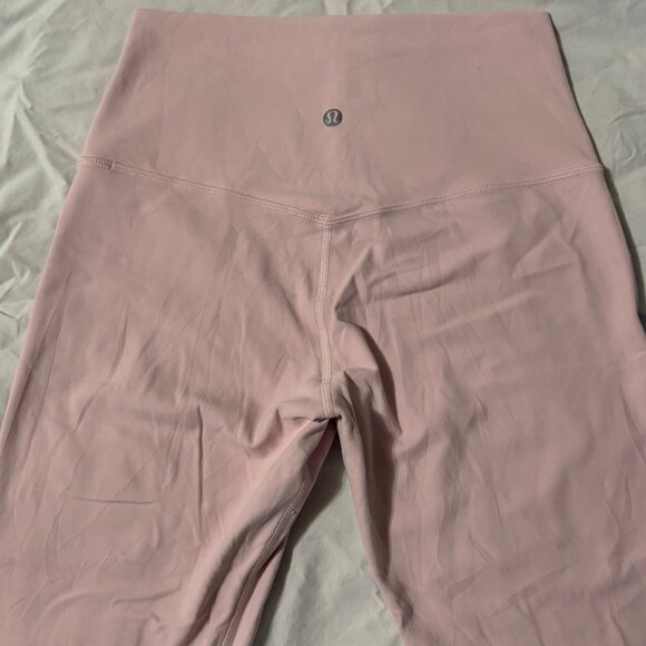 EXCELLENT Lululemon Align High-Rise Crop 21" Leggings Flush Pink Yoga Pants 6 - Picture 13 of 13